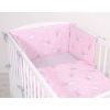 Juego de Sábanas para Cuna My Sweet Baby - Conejitos Rosa y Gris - imagen 2
