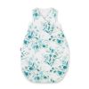 Cotton Sleeping Bag For Children, Size M, 3-12 Months, Tog 2.5, All-season - Eucaliptus Mint