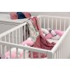 Manta Ligeramente Minky Sensillo 75x100 Palms Retro Pink - imagen 3