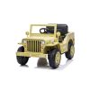 Coche eléctrico JH-103 color caqui 4x4