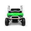 Coche montable verde Lean Cars 4x4 real 180W con mando parental, uso jardín