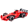 Coche de Carreras RC Efecto Humo Rojo