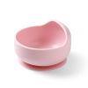 Bol de Silicona con Ventosa Babyono, Rosa - Alimentación Infantil