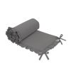Protector de Cuna My Sweet Baby Anthracite con Volantes