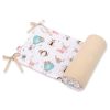 Protectores de Cuna My Sweet Baby: Bumper Universal Beige Zorros