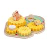 Puzzle de Madera con Polluelos de Chicco toys en acción educativo.