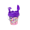 Set de Arena con Cubo, Pala, Rastrillo, Regadera y Unicornio Rosa