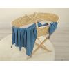Manta Muselina Pastel Azul My Sweet Baby - Con Borlas - imagen 3