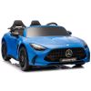 Coche eléctrico Mercedes GT63 AMG DK-GT63 24V Azul