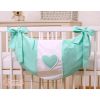 Bolsa de Juguetes Colgante Corazones Menta My Sweet Baby - imagen 2