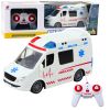 Ambulancia de Control Remoto con Luces y Sonido 1:20 Blanca
