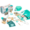 Maletín médico infantil de madera Lean Toys 24x14x16 cm, vista cerrada
