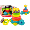Tortuga Montable Pirámide 2 en 1 con Sonidos y Luces