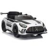 Coche de Batería Mercedes AMG GT3 Blanco - Lean cars