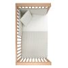 Jgo 2 Pcs.f.nordica Cuna 60 Tender Mint 100x140x3 Cm - Cambrass - imagen 3
