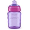 Detalle del vaso Philips avent Classic Cup 9+ con boquilla de silicona