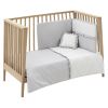 Jgo 2 Pcs.f.nordica Cuna 70 Liberty Gris 110x170x3 Cm - Cambrass