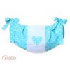 Bolsa de Juguetes My Sweet Baby - Corazones Colgantes Turquesa