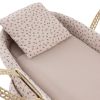 Moises Bebe Mio Cuco + Patas Indiana Beige/flores 39x80x61 Cm - Cambrass - imagen 3
