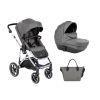 Carrito de bebé 2en1 Kikkaboo Thea Gris Oscuro