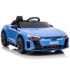Coche de batería Audi E-Tron GT Azul QLS-6888