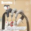 Espiral Educativa de Peluche BLACK&WHITE Sensillo - imagen 2