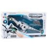 Robot dinosaurio en acción, ideal para jugar y explorar