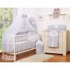 Red Antimosquitos Grande My Sweet Baby para Cuna con Corazones - imagen 3