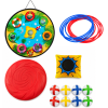 Juego de habilidad 4 en 1 Lean toys para jugar al aire libre en el jardín