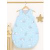 Cotton Sleeping Bag For Children, Size M, 3-12 Months, Tog 2.5, All-season - Blue Rabbits
