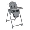 Trona Kikkaboo Pastello 3 Grey con altura ajustable