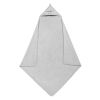 Toalla de baño con capucha gris Akuku para bebé - imagen 2