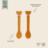 Cucharas de Silicona 2-Pack Mr. Fox Trixie para Bebés - imagen 2