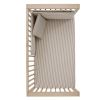 Jgo 2 Pcs.colcha I-v. Cuna 60 Derby Beige 60x120x3 Cm - Cambrass - imagen 3