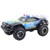 Coche de policía RC Off-Road 1:8 de Lean toys en detalle con plástico de alta calidad.