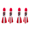 Juego de Catapulta de Cohetes de Espuma Triple Launcher