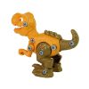 Set de Dinosaurio Tyrannosaurus Rex con Huevo y Destornillador Naranja