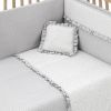 Jgo 2 Pcs.f.nordica Cuna 70 Liberty Gris 110x170x3 Cm - Cambrass - imagen 3