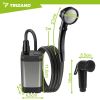 Ducha portátil Trizand 6000mAh para camping y viajes - imagen 3