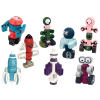 Juego de bloques magnéticos cohete espacial 56 piezas