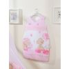 Saco de Dormir para Bebé My Sweet Baby, Algodón Natural, Rosa