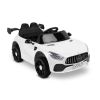 Coche eléctrico Toyz Volti blanco 12V con función balanceo, vista lateral