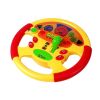 Volante educativo para bebés con efectos de sonido y luz