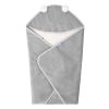 Manta Arrullo para Silla de Auto Sensillo - Gris Plush 75x75