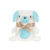 Manta de bebé bordado 3D Puppy Kikkaboo - Suave y divertida
