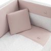 Jgo 2 Pcs.colcha I-v. Cuna 60 Plumeti Rosa 60x120x3 Cm - Cambrass - imagen 2