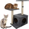Rascador para gatos Purlov 71cm gris - Árbol para gatos