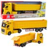 Camión de Transporte Infantil con Remolque y Luces