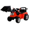 Tractor eléctrico rojo ZP1005 para paseo infantil