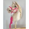 Halter y Tether My Sweet Baby para Hobby Horse Rosa